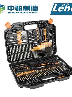 多功能电动工具配件246pcs钻头组合套装批头 麻花钻水泥开孔配件