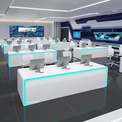 烤漆监控台操作台指挥中心控制台中控室调度台办公电脑工作台