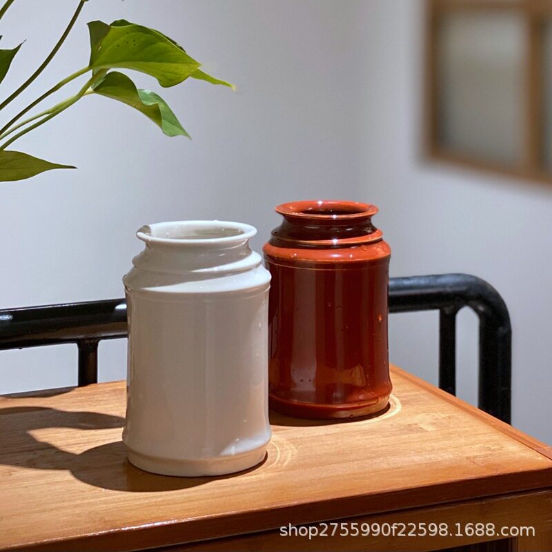 日式陶瓷餐具收纳罐筷子筒
