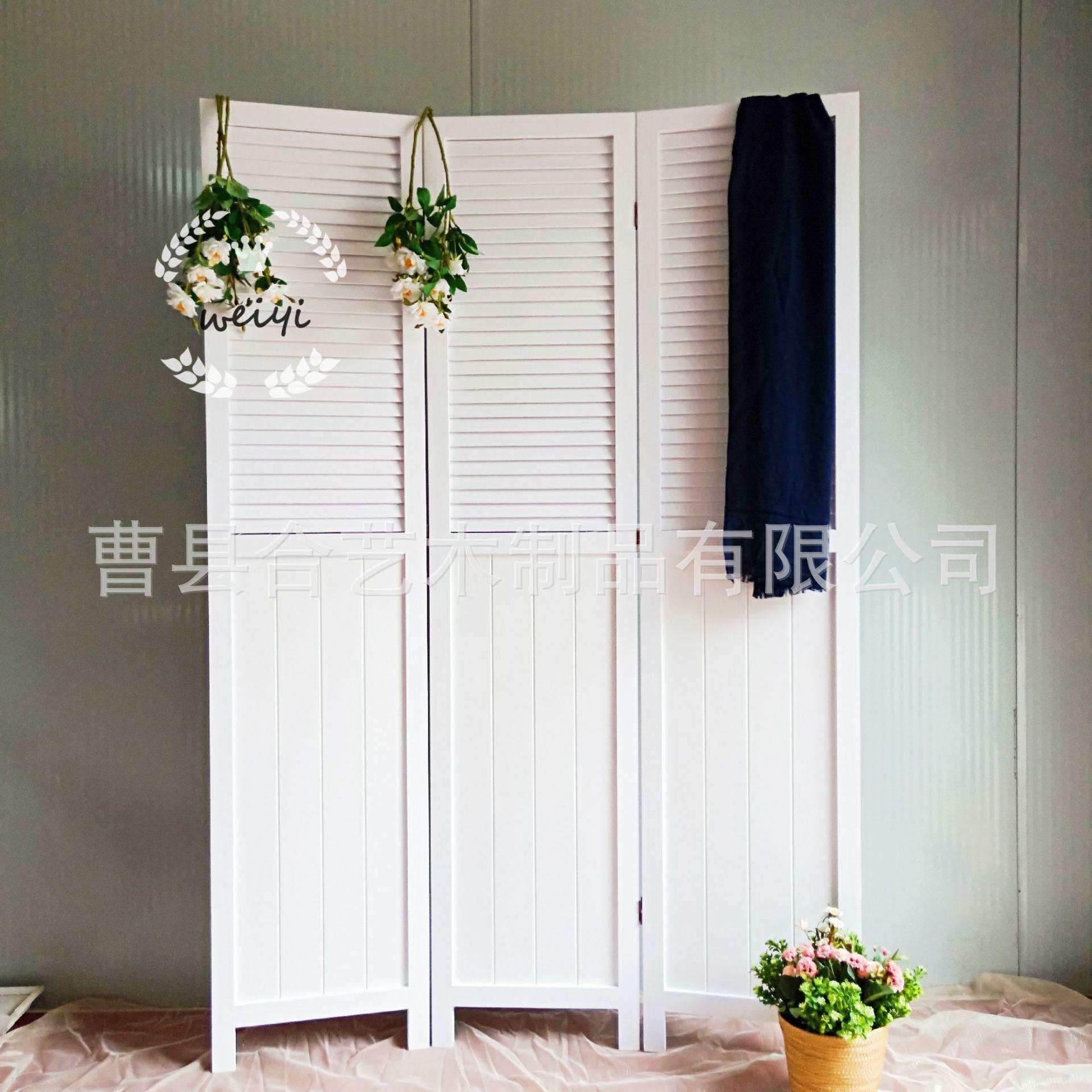 销售木客厅卧室玄关橱窗摆件办公复古移动折叠欧式屏风量大从优