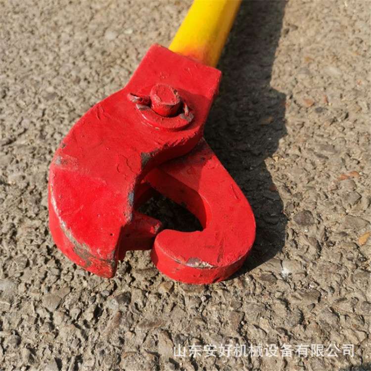 济宁安好钩头式手动拆装钢轨螺丝扳子 拆卸铁路弹条工具现货
