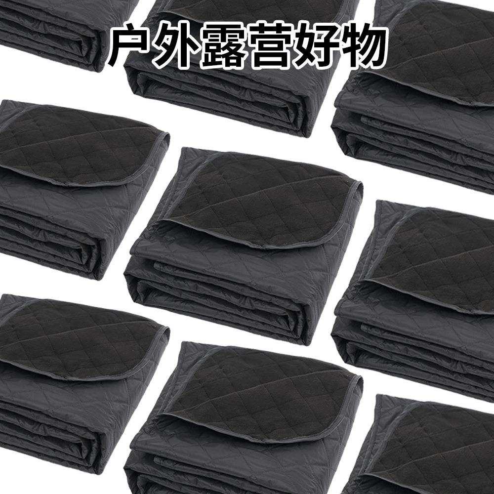 多功能野餐垫防水露营露营摇粒绒便携午睡毯毯加厚防潮垫户外