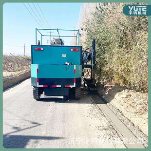 拦水带成型机混凝土路缘石滑模摊铺机现浇路沿石滑模机