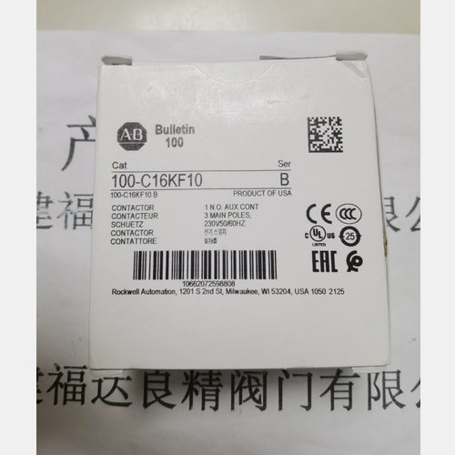 接触器AllenBradley100S-C09DJ23BC（线圈电压-24V触点额定电