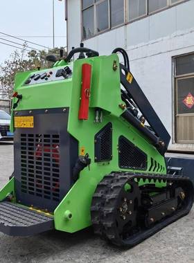 源头工厂迷你滑移装载机380型轮式装载机EPA多用小铲车