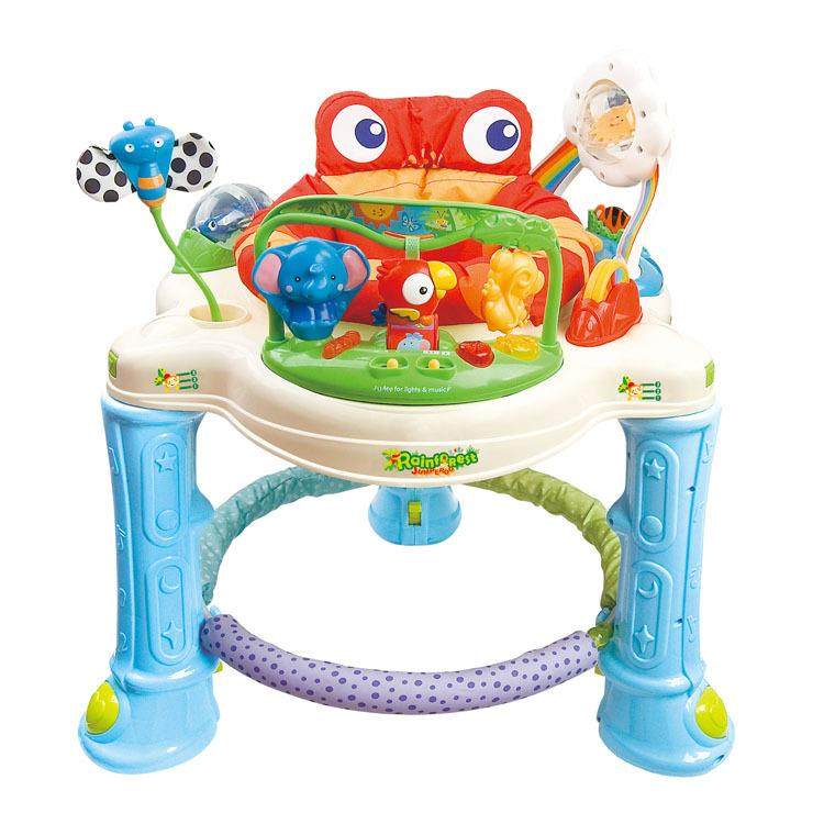 婴儿蹦蹦乐多功能音乐学步车宝宝灯光转动学步椅