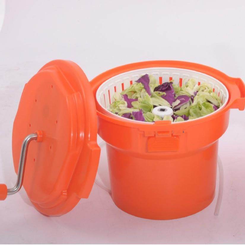 果蔬脱水机大容量青菜水果沙拉旋转脱水器餐厅商用手动甩干沥水桶