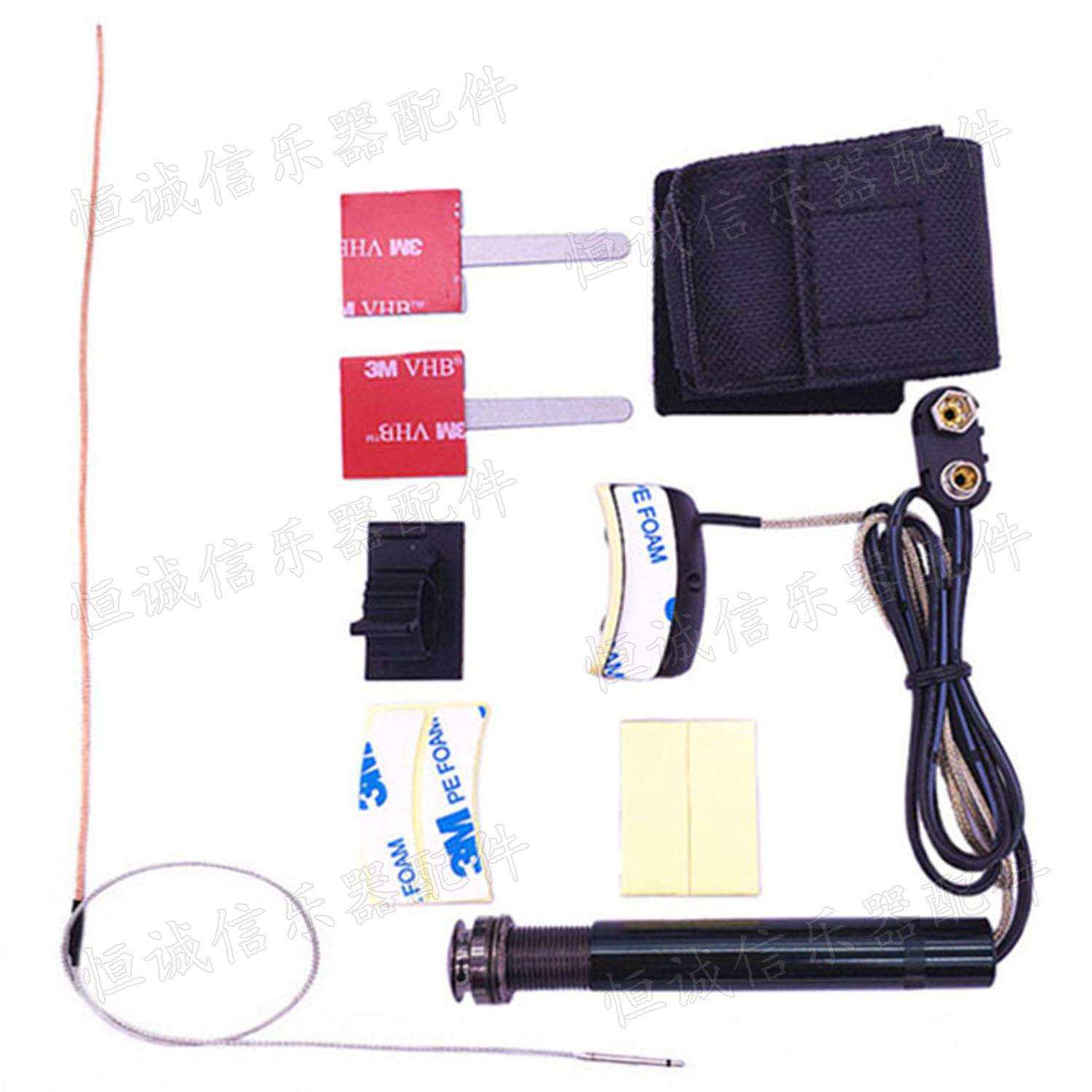 古筝拾音器古筝配件EQ古琴拾音器GZ-101古琴配件乐器配件均衡器
