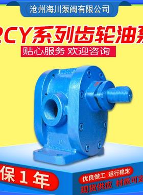 ZYB（2CY）12-2.5型齿轮泵增压型齿轮油泵不锈钢齿轮泵渣油泵