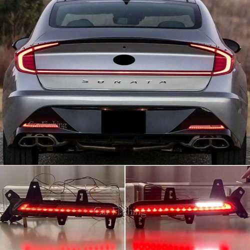 适用于现代20-23款索纳塔Sonata后杠灯LED后雾灯刹车流水转向灯