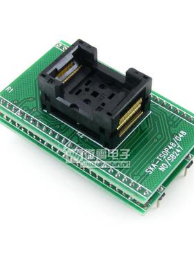 TSOP48转DIP48编程座IC测试座IC354-0482-035P引脚间距0.5mm