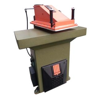 出售智能阿通Atom摇臂式裁断机皮革裁切机冲床下料机22t