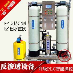 大型RO反渗透纯净水设备双级反渗透纯化水设备逆渗透工业纯水设备