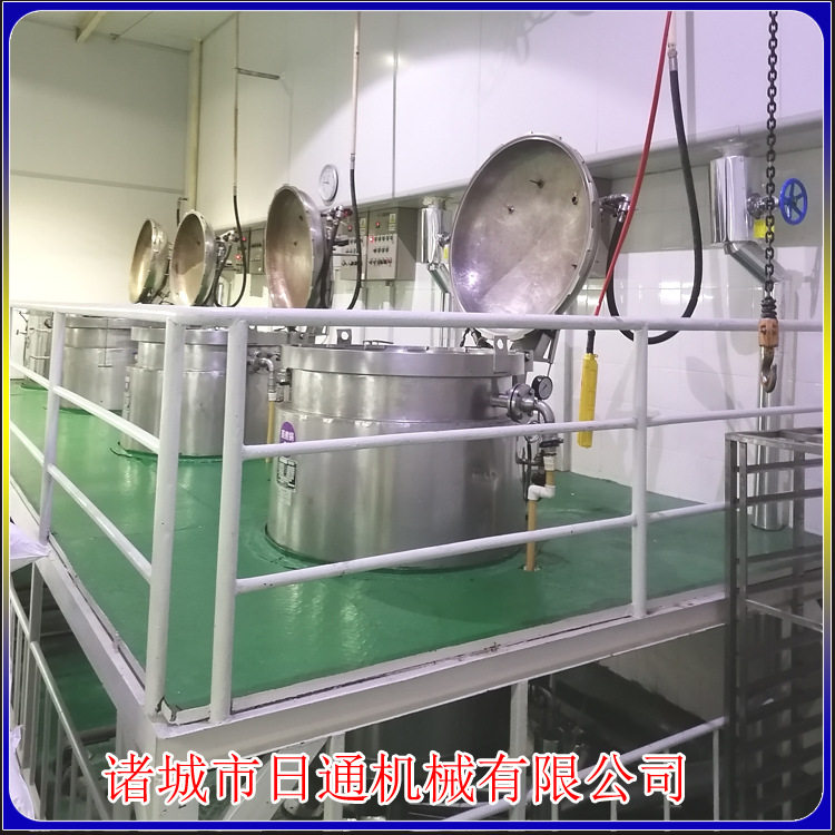 粽子蒸煮锅 电加热粽子煮锅 立式自动开门高压粽子蒸锅