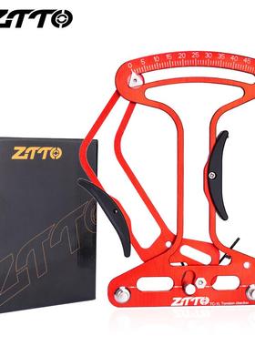 ZTTO自行车辐条张力计钢丝车圈松紧校准轮组编圈调圈工具