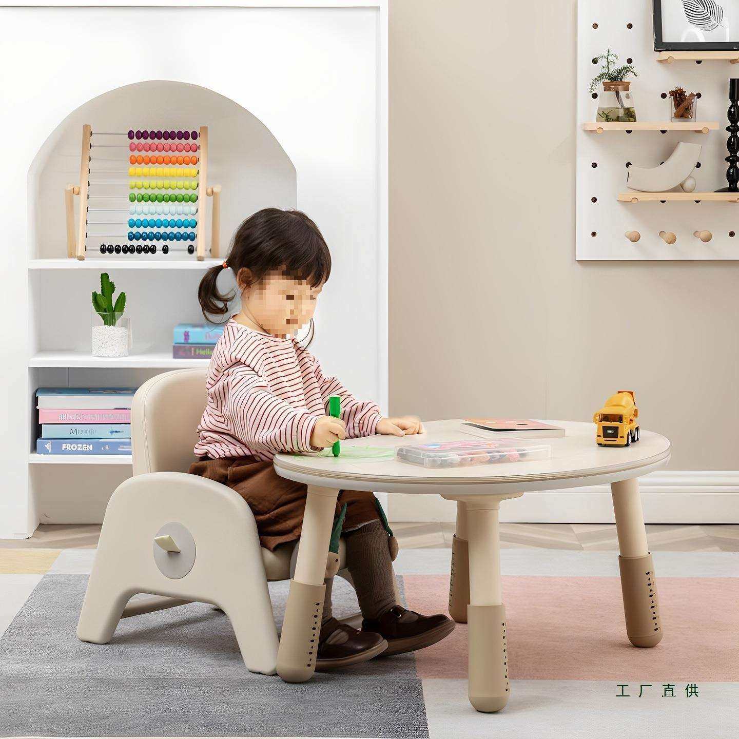 儿童沙发可升降简约小凳子宝宝椅子婴儿家用可调节幼儿园靠背座椅