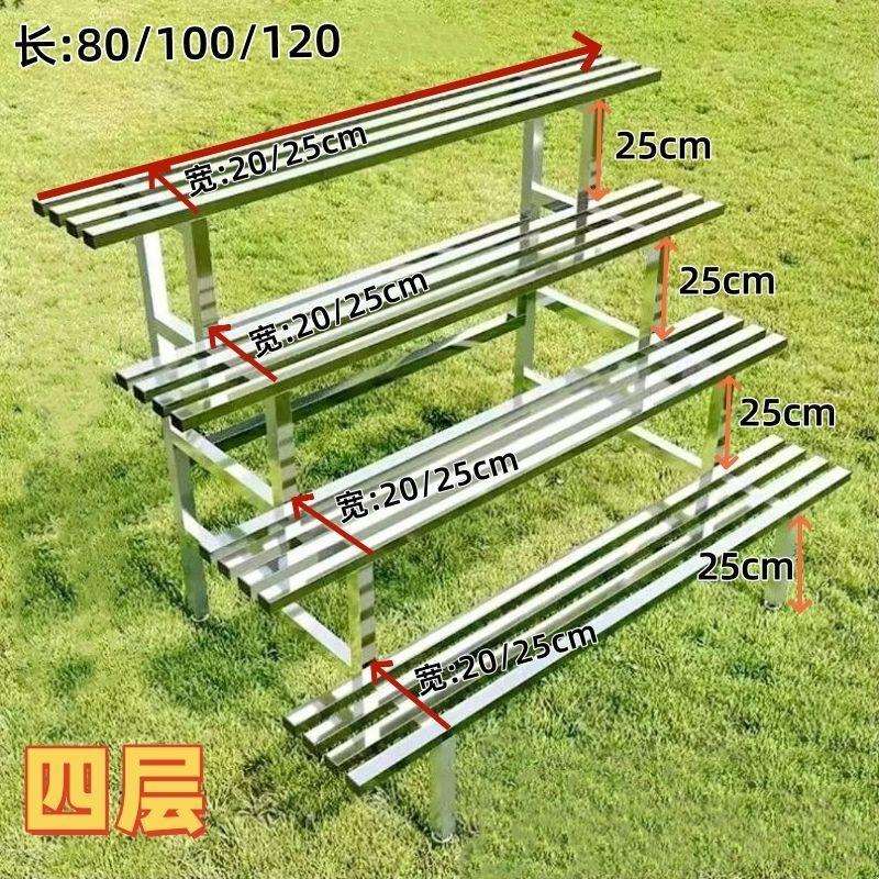 根雕花架客厅盆景架卧室书房摆件室内阳台多层阶梯式不锈钢花架子