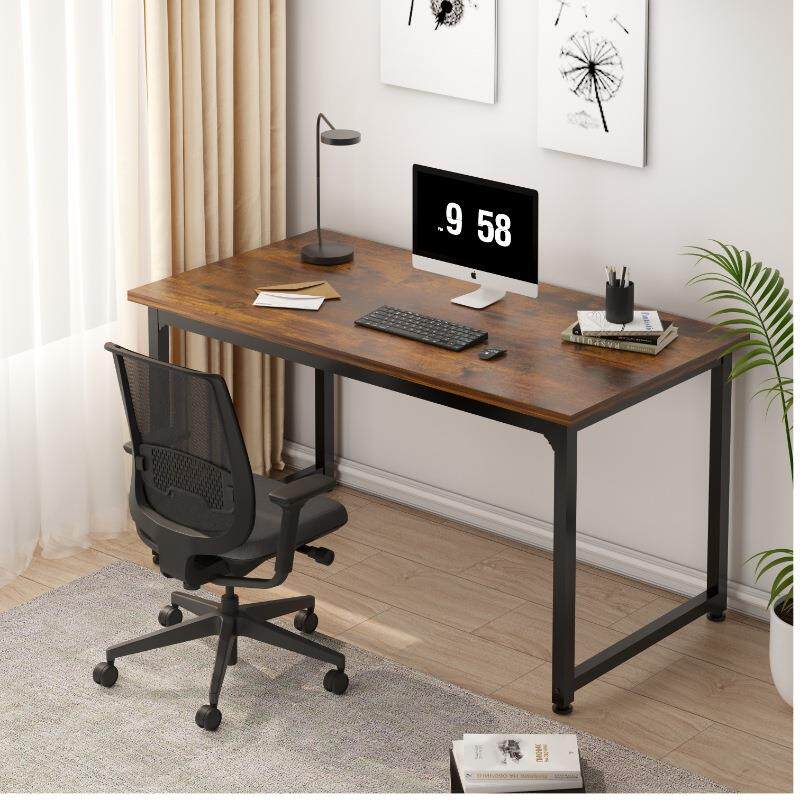 热销台式电脑桌现代简约风格办公桌家庭办公室简易书桌