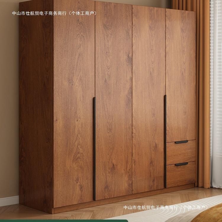 衣柜家用卧室出租房用小户型木质收纳柜子2025新款简易挂衣橱