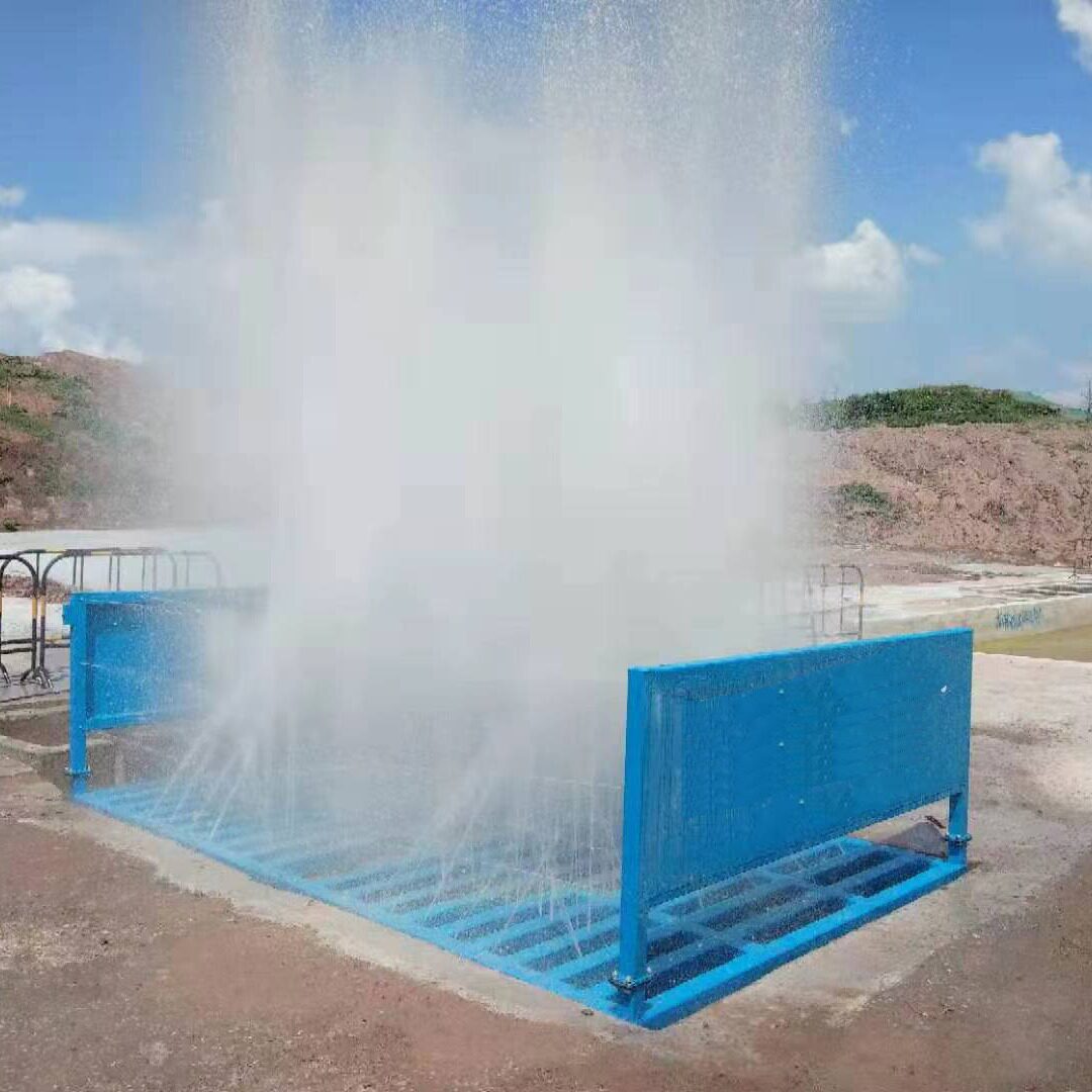 工程洗轮机建筑工地洗车机全自动洗轮机100T-150T