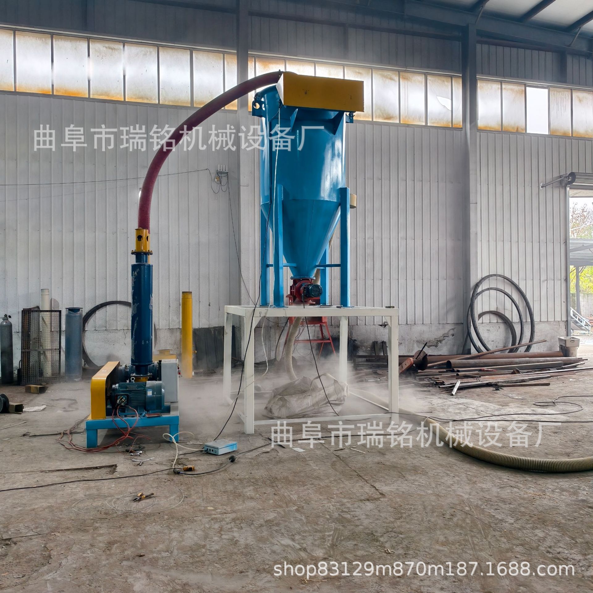 200型煤块煤渣清理负压吸粉机TGFF建材粉煤灰气力吸灰机62
