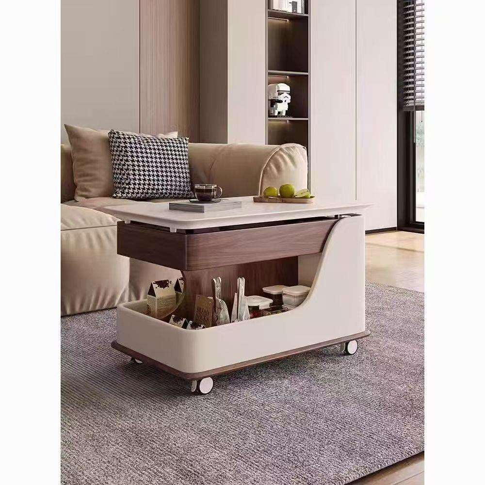 移动茶几现代小推车小户型家用沙发简约多功能升降客厅小茶