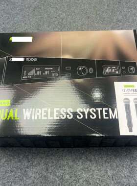 SLXD4D动圈无线麦克风一拖二舞台演出直播分集话筒