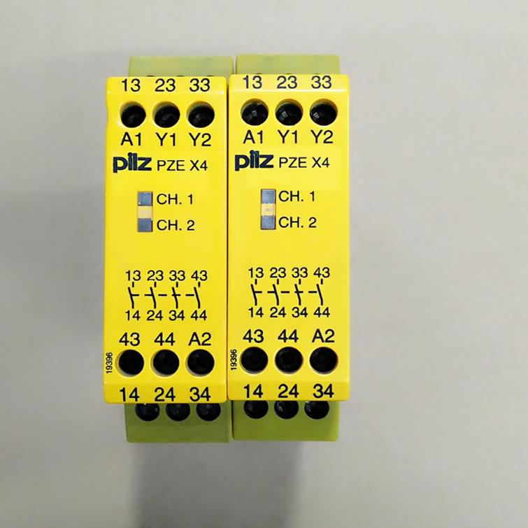 原装拆机皮尔兹PILZ安全继电器PZEX4现货PZEX424VDC4n/0功能完
