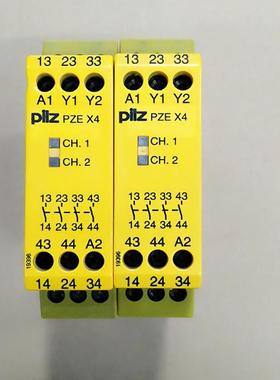 原装拆机皮尔兹PILZ安全继电器PZEX4现货PZEX424VDC4n/0功能完