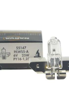NARVA利华光学卤素灯泡55147 HLWS5-A 6V25W灯珠