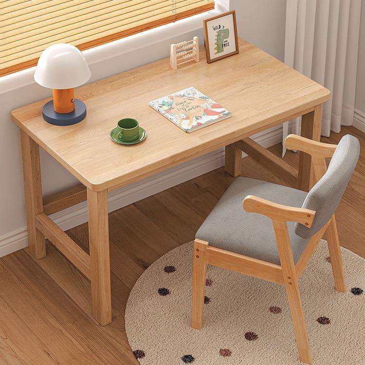 学习桌儿童书桌实木初中小学生卧室家用女孩作业写字课桌椅子套装