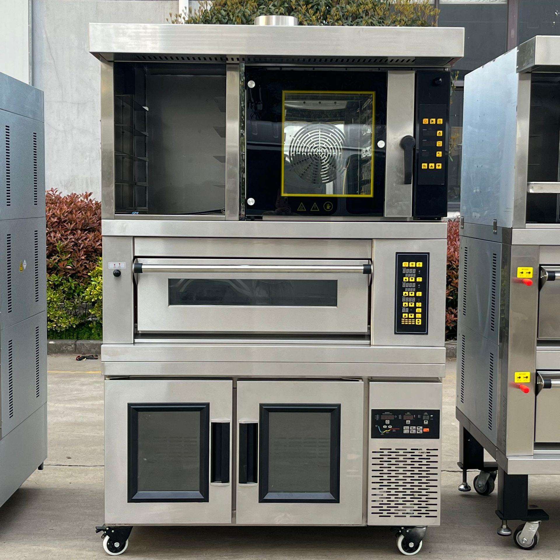 5盘热风炉加一层两盘带12盘冷藏冷冻发酵箱风炉层炉醒发箱组合炉