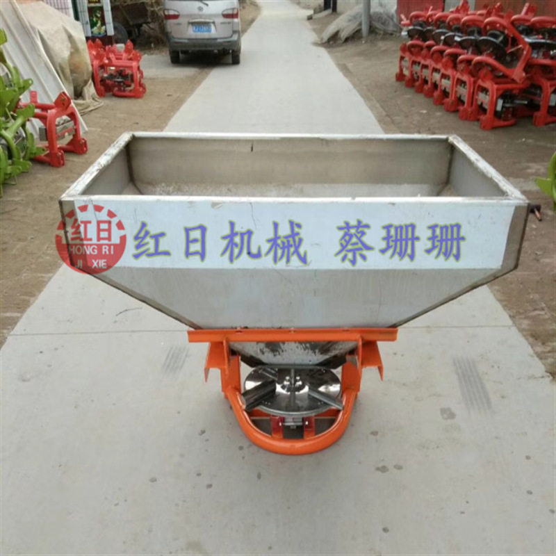 农用撒肥机单盘不锈钢撒肥机四轮背负式撒播机撒肥机