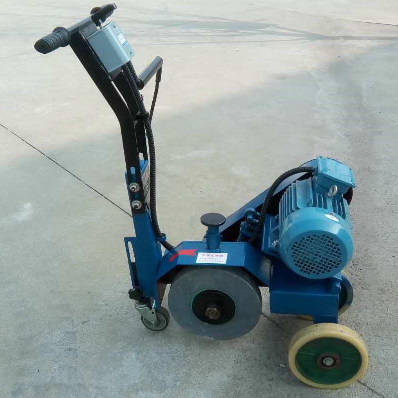 砂带机磨削大型工件焊缝表面船厂用手推式焊缝打磨机