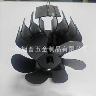 热动力壁炉风扇壁炉扇5叶取暖炉煤油炉风扇花瓣款式热能风扇