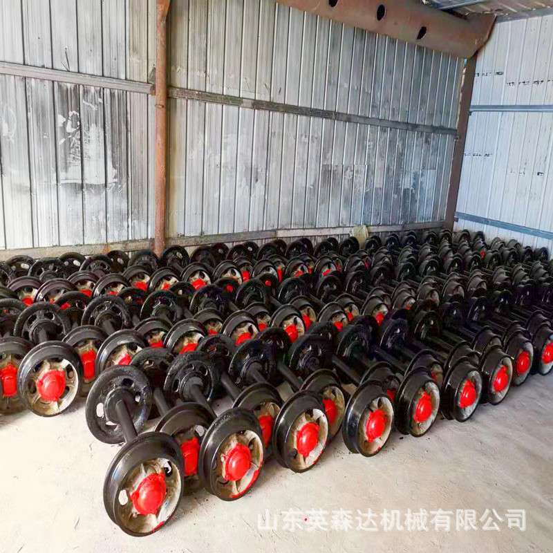 热卖铁路轨道轮一吨矿车实心轮300铸钢矿车轮空心轮对 英森达