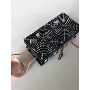 Zvs高频传感器加热2500W大功率高频机高频淬火中频炉无泵头铜管加
