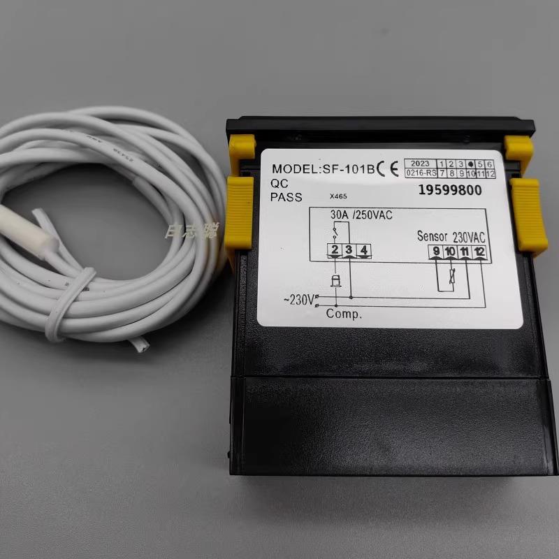 SF-101B温控器 30A大功率温控器 冰柜智能显示数字 冷柜温控器