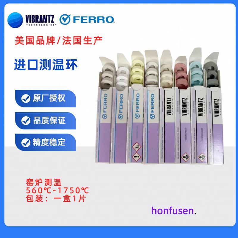 进口FERRO测温环高温窑炉560-1900高精度陶瓷测温环校温环测温圈