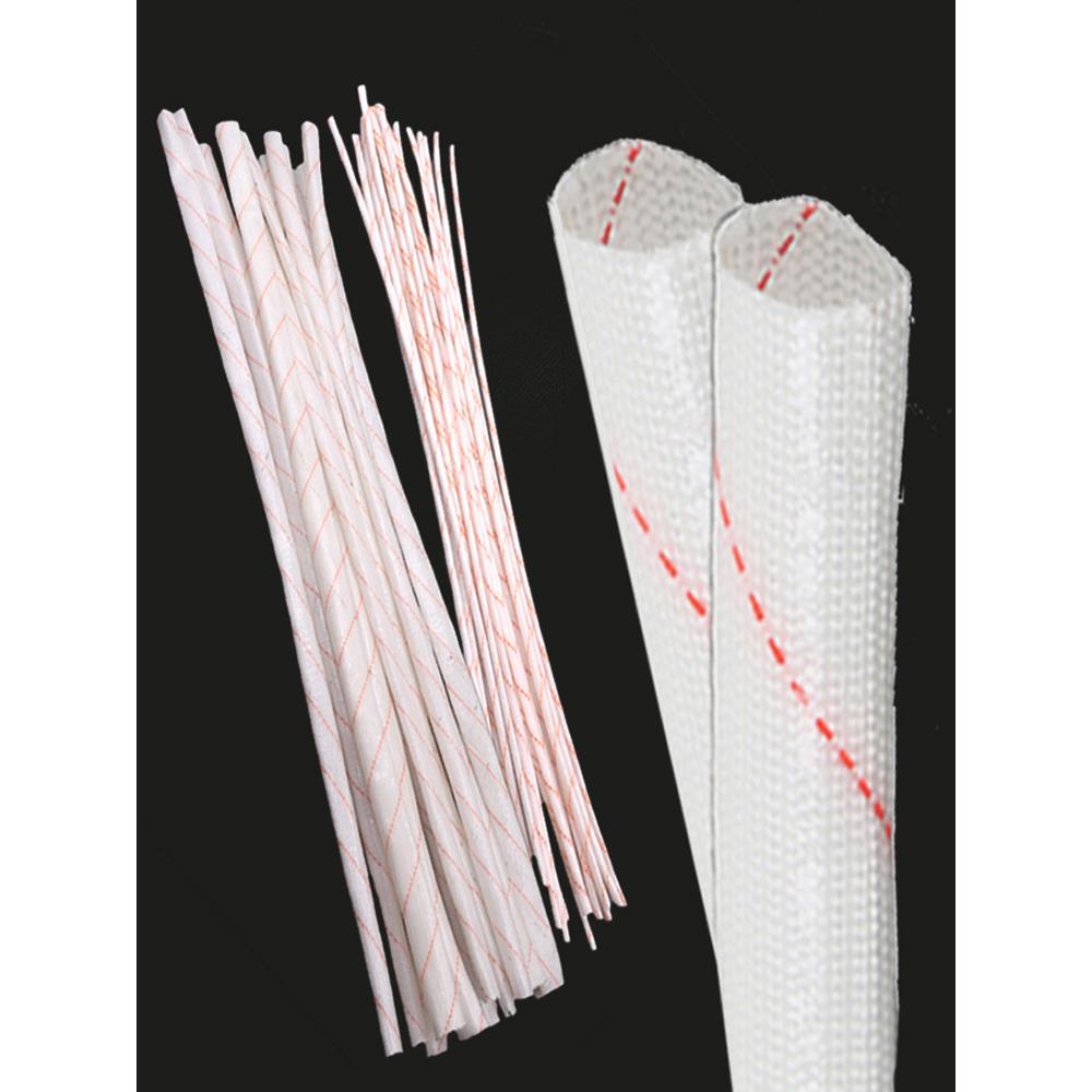 黄腊管绝缘套管加厚耐高温玻璃纤维1-80mm阻燃电线电工保护黄蜡管