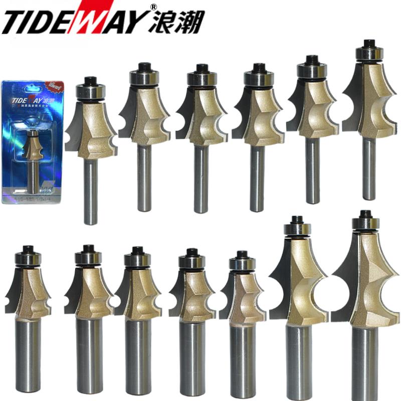 浪潮专业级一条线 线刀古典线 线型花式线 线条刀木工锣铣刀木工