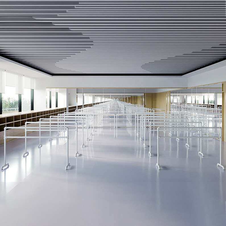 单双层升降落地固定舞蹈把杆压腿杆练功杆舞蹈房学校健身器材扶手