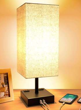 复古卧室床头灯美式现代简约创意书桌温馨触摸控制小台灯ebay