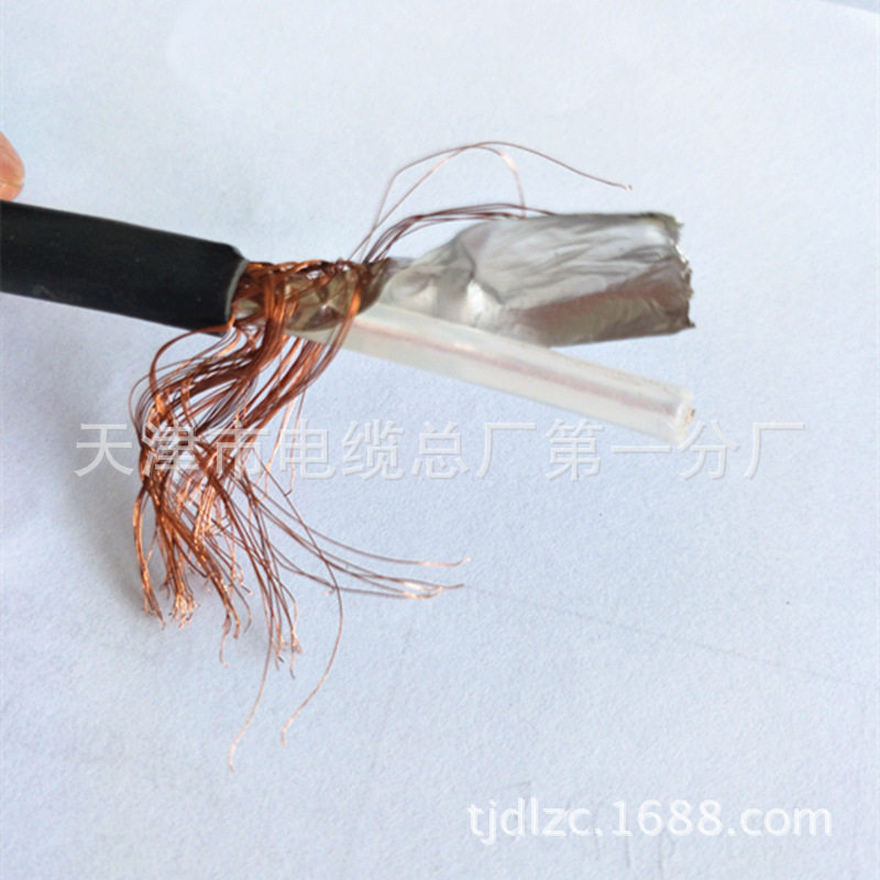 铜芯视频线SYV75-5同轴电缆监控视频信号电缆
