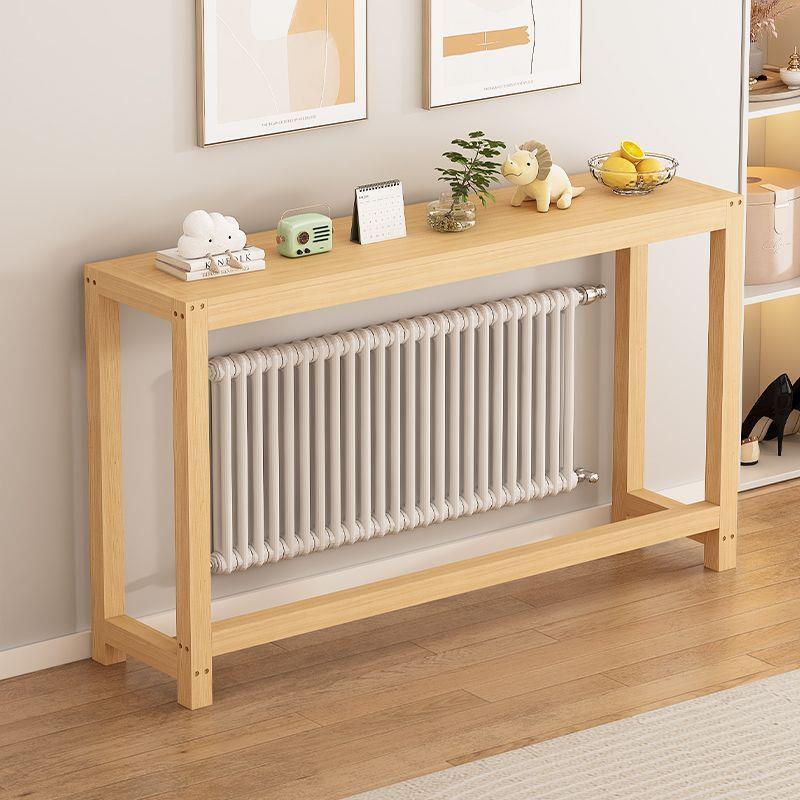 暖气片上方置物架多层储物长条落地架客厅靠墙窄桌床头床边夹缝柜