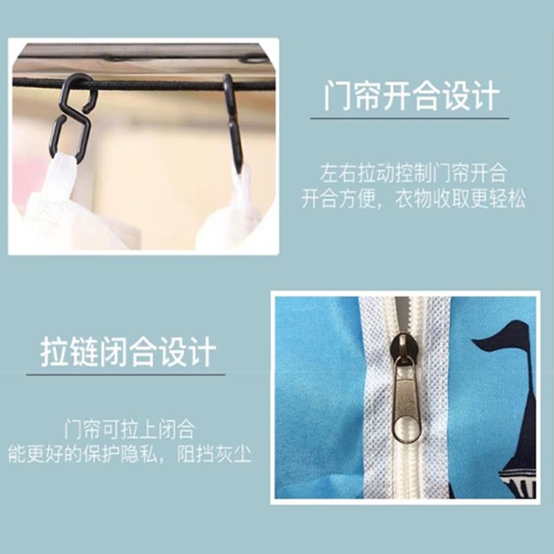 布衣柜加厚加粗全钢架组装宿舍单人小型出租房用卧室家用简易马小