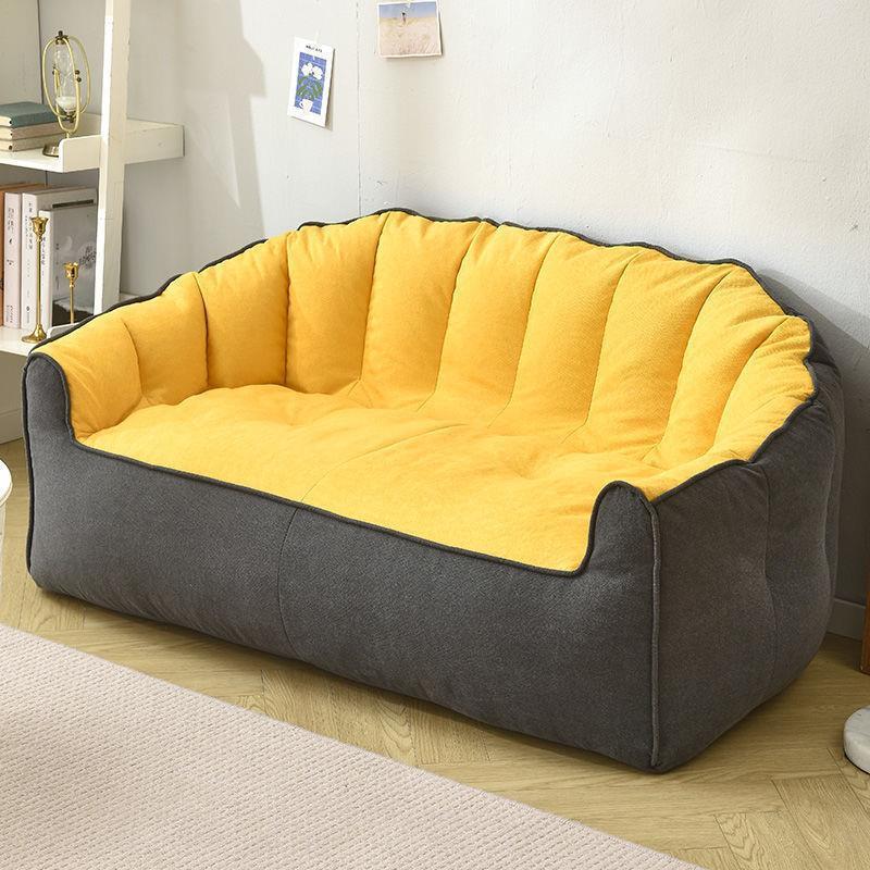 懒人沙发榻榻米可躺可睡双人卧室小沙发网红出租屋小户型地上沙发