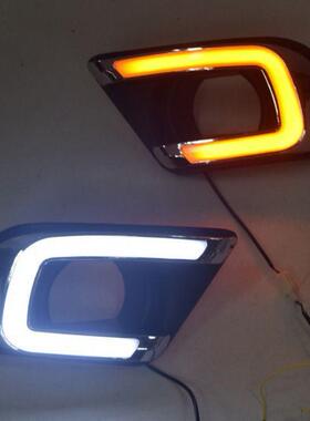 15-17年道奇酷威专车专用日行灯酷威LED日间行车白光转向黄