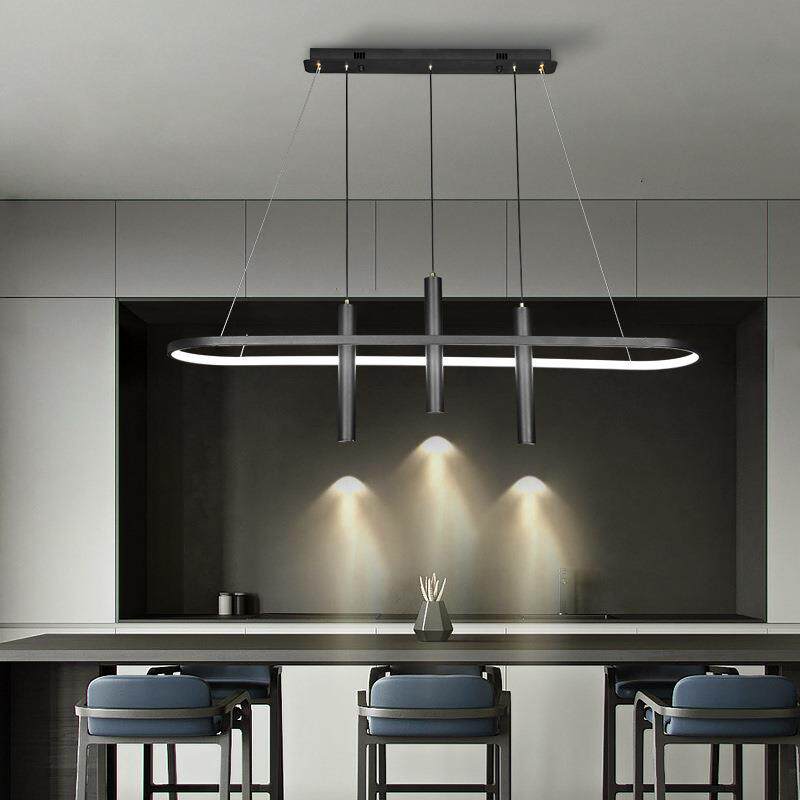 现代北欧吊灯艺术设计师新中式简约个性餐厅前台吧台岛台茶台吊灯