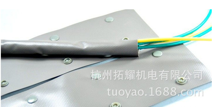 环保阻燃扣式结束带电线捆绑带卷式束线带WB/WBS-60/PC-80扣距60